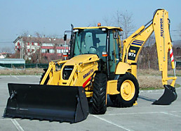 Многофункциональный экскаватор-погрузчик Komatsu WB97S